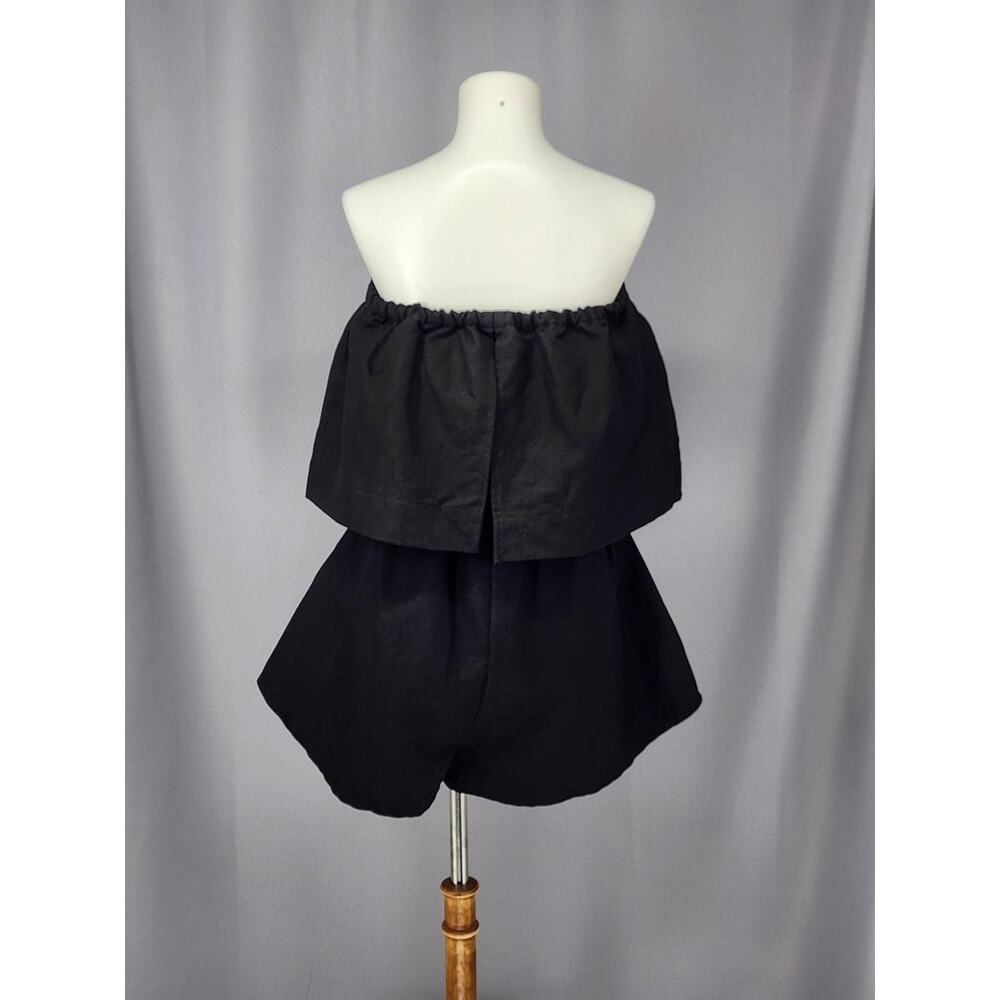 Undercover Hippie Wander Romper Womens One Size Black Strapless Boho - Picture 3 of 14